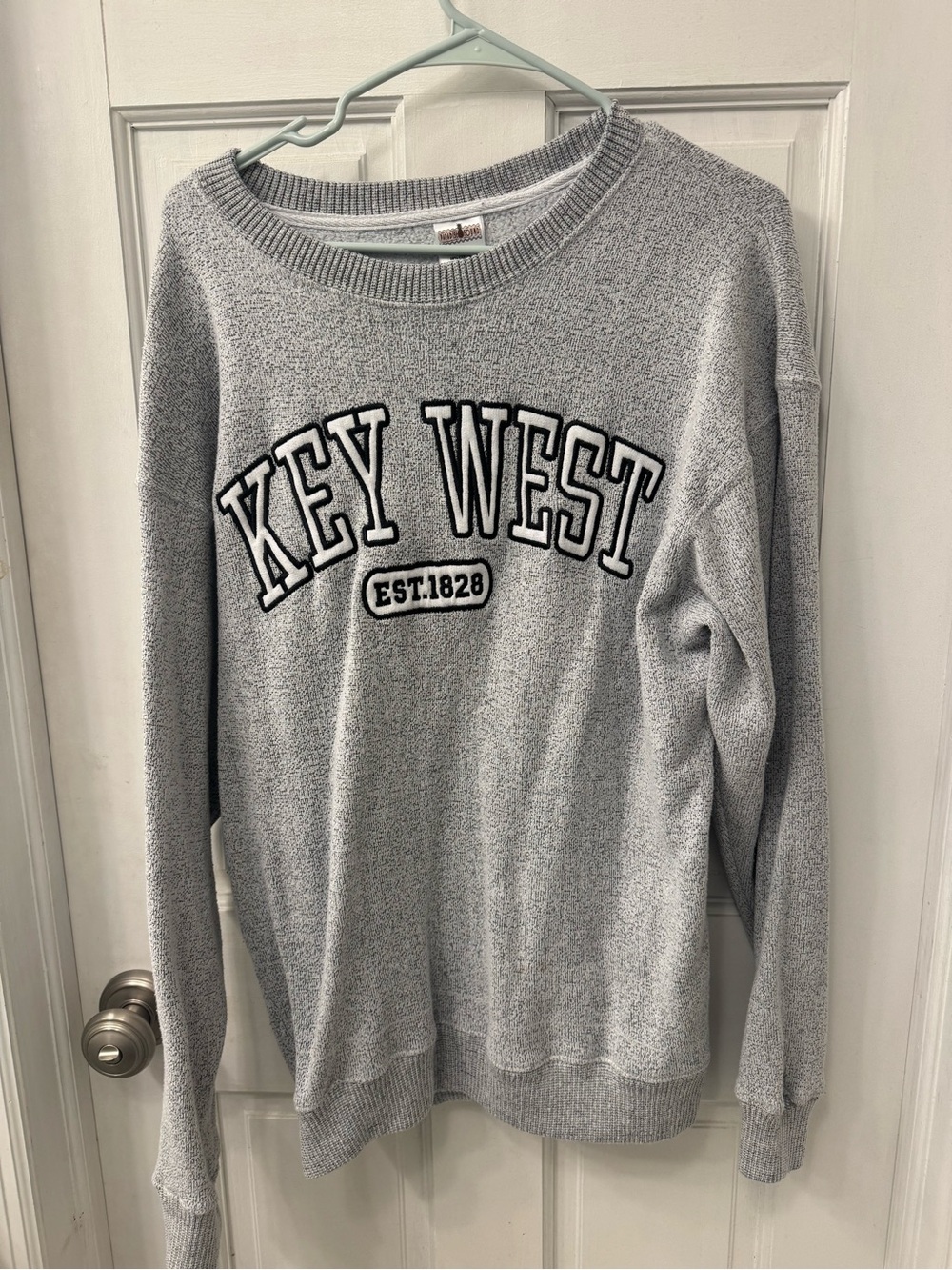 Key West Crewneck Sweatshirt - Light Gray